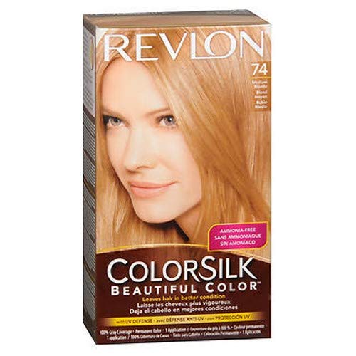 Revlon ColorSilk Hair  Color  54 Light Golden  Brown  1 Each 