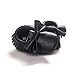 Weixinbuy Baby Boys Girls Soft Soled Tassel Bowknots Crib Shoes PU Moccasins