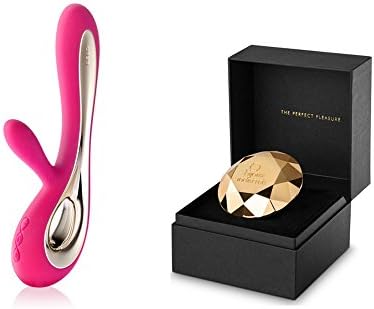 Bundle Kit-LELO Soraya Cerise+Twenty one Diamond Massager+Free with 2 AfterGlow Cleansing Tissue (Cerise)