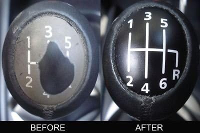 Gear Knob Cover Renovation Sticker Kit