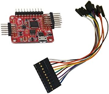 Acro Naze 32 Flight Controller Newest Rev 6 (All Angle Pins) + Breakout Cable