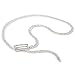 Topwholesale Silver Crystal Rhinestone Double Line and Outer Edges Silver Beads Belt by Topwholesalejewel