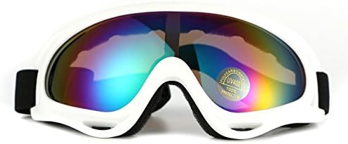 Cycling Goggles Motorcycle Goggles Ski Glasses Tactical UV400 Protective Outdoor Glasses Adjustable Anti-dust Anti-fog Snow Goggles Airsoft CS Military Tactical Sport Glasses for Eye Protection