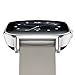 ASUS ZenWatch 2 Silver with Beige Leather Strap 37mm Smart Watch with Quick Charge Battery, 4GB Storage, 1.45-inch AMOLED Gorilla Glass 3 TouchScreen, IP67 Water Resistant (International Version)