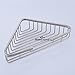 Hane HANEBAH Stainless Steel Bathroom Corner Shower Caddy Rustproof Basket, Brushed Nickel