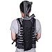 CyberDyer Tactical Molle Rifle Carrying Bags Military Army Shotgun Scabbard Rifle Carry Shoulder Bag for Short Barrel (Black)