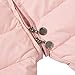 WESIDOM Newborn Baby Toddler Girls Boys Snowsuit Hooded Winter Romper Jumpsuit Coat Pink
