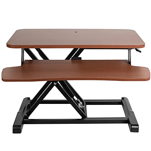 VIVO 26 inch Desk Converter, K Series, Height Adjustable Sit to Stand ...