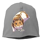 Kla Ju Woman Skull Cap Beanie Hamster Picture