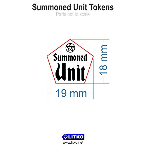 Summoned Unit Tokens, Opaque Purple (10)