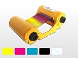 Zebra True Colours 800033-840 Ribbon Cartridge - YMCKO. IX COLOR RIBBON YMCKO 200IMAGE PER ROLL FOR ZXP SERIES 3 BP-SP. Dye Sublimation, Thermal Transfer - 200 Card by Zebra Technologies