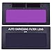 Solar Auto-Darkening Welding Filter Lens 2-Pack,Variable Shade Horizontal Filter, Mask Lens Automation Filter Shade Eyes Lens Helmet Filter Shade,3/11 4