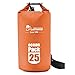 Mountaintop 5L/10L/25L Waterproof Dry Bag Floating Gear Bags for Boating,Kayaking,Fishing,Beach,Rafting,Swimming,Camping,Canoeing and Snowboarding