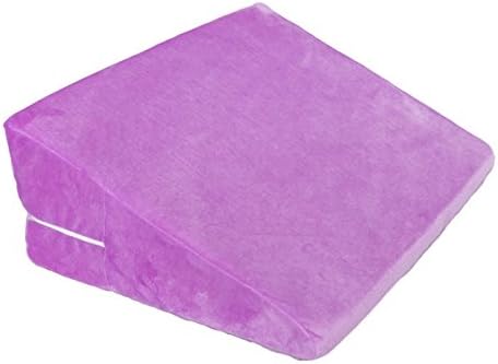 LIKAI-Magic Wedge Yoga Block Yoga Mat for Exercise Thick Solid Pillow Sex Mattress Cushion Pillow for Positioning Leg Evelation Furniture for Couple