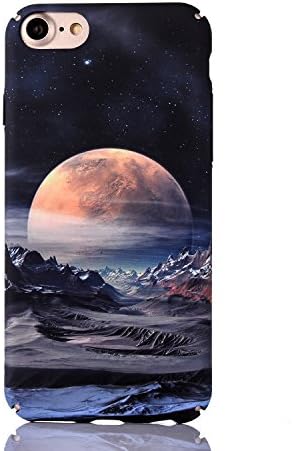 iPhone 8 Case, iPhone 7 Case, Amesica Lucky Starry Sky Planet Series Full Body Protection Scratch Resist Slim Fit Hard PC Cover for Apple iPhone 8 / iPhone 7 (4.7 inch)