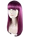 Straight Purple Fancy Wig, HW-1418
