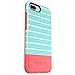 OTTERBOX Symmetry Series Case for iPhone 8 Plus & iPhone 7 Plus (ONLY) - Retail Packaging - Aqua Mint DIP (Aqua Mint/Candy Pink/Aqua Mint DIP Graphic)
