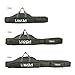 LIXADA Fishing Rod Case, Portable Folding Fishing Rod Case Fishing Pole Reel Storage Bag Fishing Gears Organizer