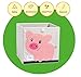 DODYMPS Foldable Animal Canvas Storage Toy Box/Bin/Cube/Chest/Basket/Organizer For Kids, 13 inch (Pig)