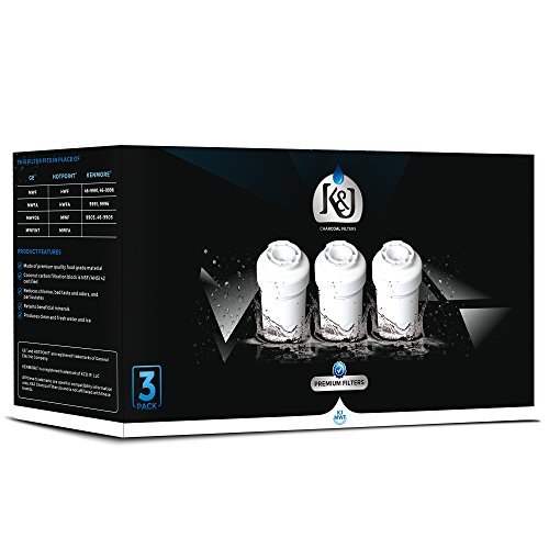 K&J Replacement GE MWF Compatible Water Filter For GE Smartwater