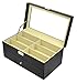 Holding 12 Glasses or Watches, Sunglasses Case Glasses Eyewear Box Accessories Organizer