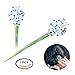 STAR-TOP Hairpin Hair Decor Crystal Rhinestone Hair Pins Bow Hair Clip