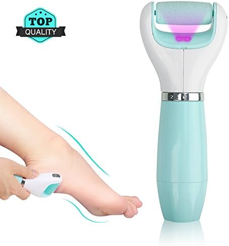 JoySmile Electric Pedicure Tools - Best Rechargeable Electronic Foot File to Remove Calloused, Dead, Coarse, Cracked Skin - Electric Pedicure Callus Remover for Both Men and Women