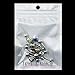 JEWELRIESHOP 10Pcs Stainless Steel Belly Button Ring, Sparkly Crystals Body Jewelry Piercing Ring Set