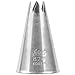 Ateco # 824 - Open Star Pastry Tip .38'' Opening Diameter- Stainless Steel