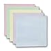 GB Women's 100% Cotton Handkerchiefs with Stripe Candy Color