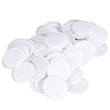Microdermabrasion Filters, 100pcs New Cotton Filter Round Filtering Pads For Blackhead Removal Beauty Machine (15mm)