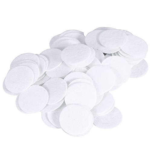 Microdermabrasion Filters, 100pcs New Cotton Filter Round Filtering Pads For Blackhead Removal Beauty Machine (15mm)