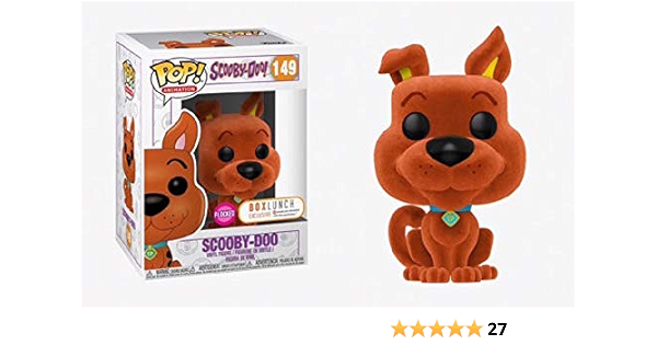 Funko POP! Orange Flocked Scooby Doo 