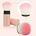 MAKE-UP FOR YOU Aisxle Retractable Kabuki Makeup Brush, Pink