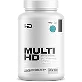 HD MUSCLE MultiHD Multivitamin Capsules | High Dose Active Multivitamin, Immune System Support, Muscle Function & Performance