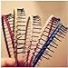 Metal Headband with Teeth Comb Hairband Hair Head Bands Headwear Accessory for Girls Women,Set of 9 Pcs (Assorted Color)