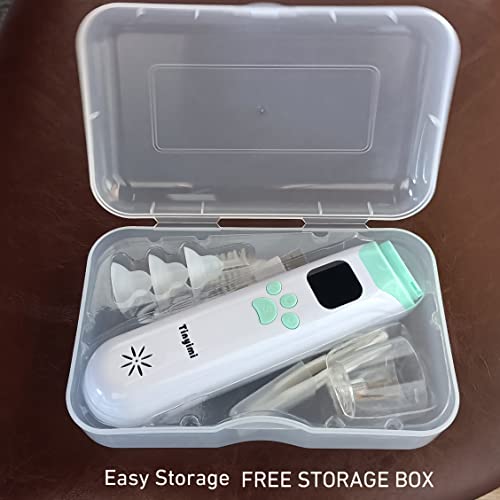 Baby Nasal Aspirator Baby Nose Sucker Baby Nose Cleaner Nasal Aspirator for Baby with Pause & Music & Light Soothing Function Safe Hygienic and Quick Operated Nose Cleaner