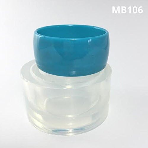 Alamould Molds Clear Silicone Mold for Creating a XS Wrist Bangle (MB106)