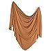 Copper Pearl Baby Swaddle Blanket - Premium Knit Baby Blanket, Large Soft Stretchy Receiving Blankets for Baby Boy and Girl, Swaddles for Newborn, Infant, and Toddler (Camel)