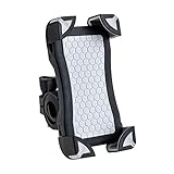 AGPtek Bike Phone Mount Bicycle Holder,360 Degrees Rotatable, Adjustable Eagle Claw Design, Universal Cradle Clamp for IOS Android Smart Phone, GPS and Other Devices,Black