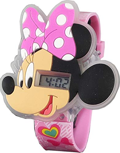 Minnie Mouse Watch for Girls Pink Bow Dot Wrist Watch