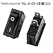 uxcell 5 Pcs SPST On Off Black Snap in Boat Rocker Switch AC 250V/16A 125V/16A