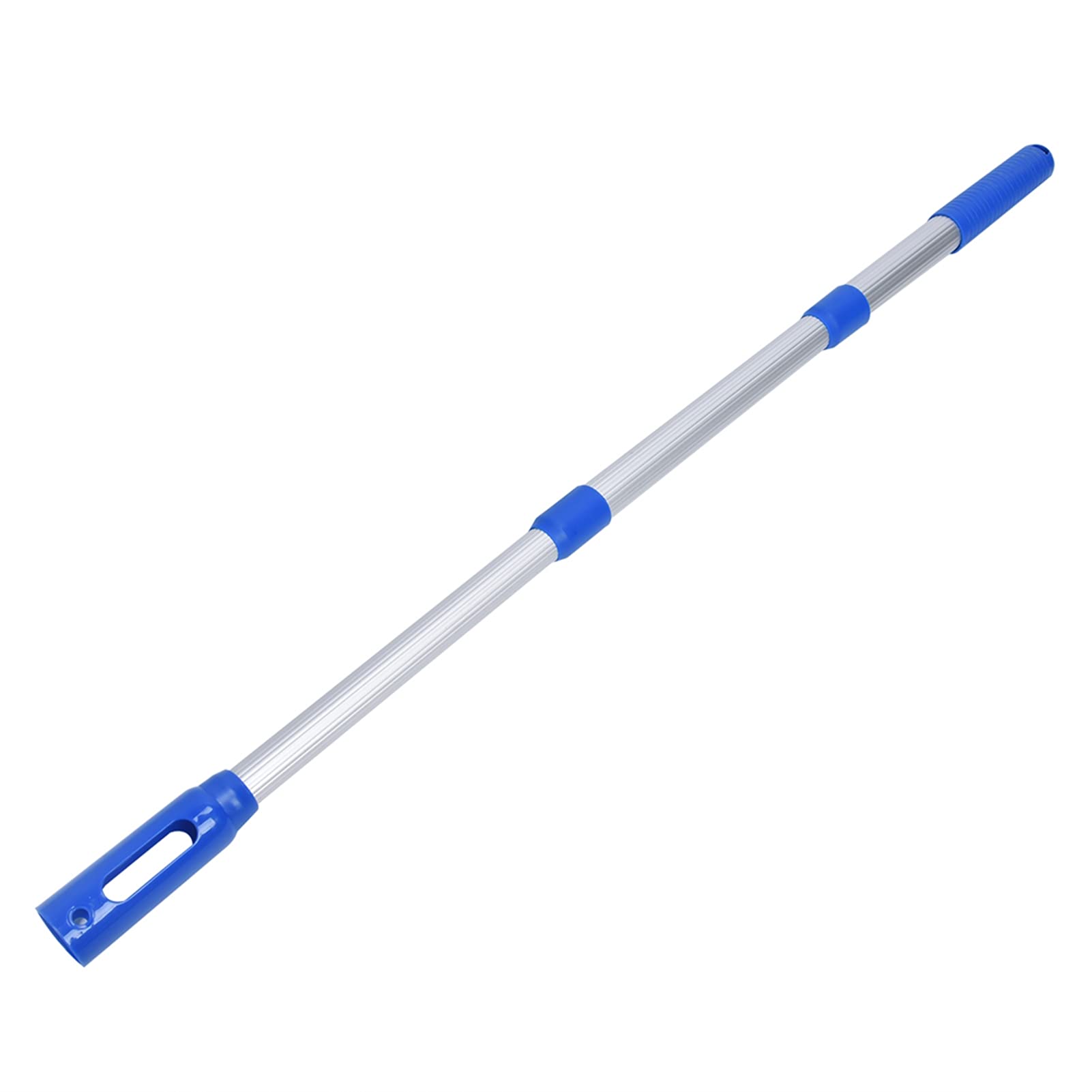 Pool Cleaning Pole, 3-Section Telescopic Adjustment Rod with 88cm/34.6 Inch Stretched Size for Skimming Net and Rake Brush