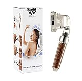 Detachable High Pressure Handheld Shower Head - With Water Saving Ionic Filtration Showerhead for Dry Skin and Hair