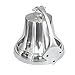 IOTC Nautical Ship Bell U.S. Navy Engraved Aluminum Silver - Home Decor and Kitchen Bell