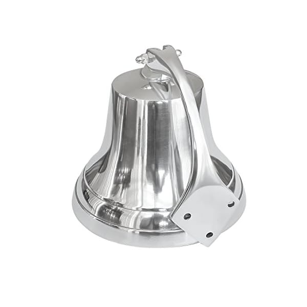 Nautical-Ship-Bell-US-Navy-Engraved-Aluminum-Silver-Home-Decor-and-Kitchen-Bell