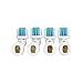 SoniShare Premium Replacement Brush Heads for Oral B Precision Clean Toothbrushes, 4 Pack (4 Pack)