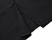 MUXXN Women's Vintage High Waist Cocktail Party Dresses (Black M)