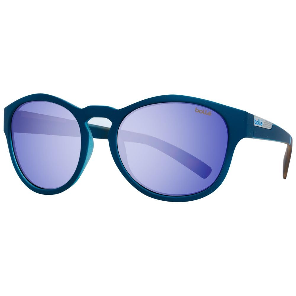 Bollé Unisex's Rooke Sunglasses, Rubber Blue/Tortoise, Small
