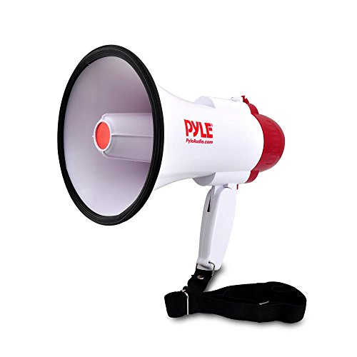 New Pyle Pro PMP30 Professional Bullhorn Megaphone Loud Speaker with Siren
